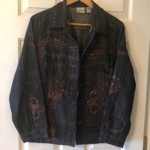 Chico’s Sequined Blazer